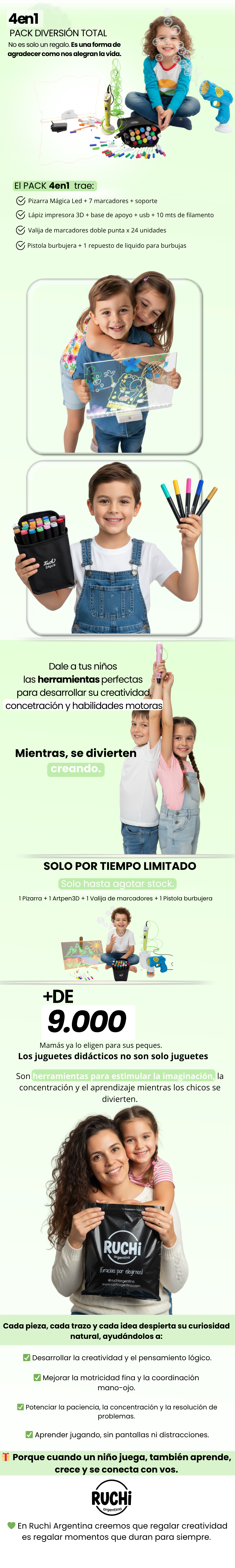 Pizarra Mágica LED Ruchi